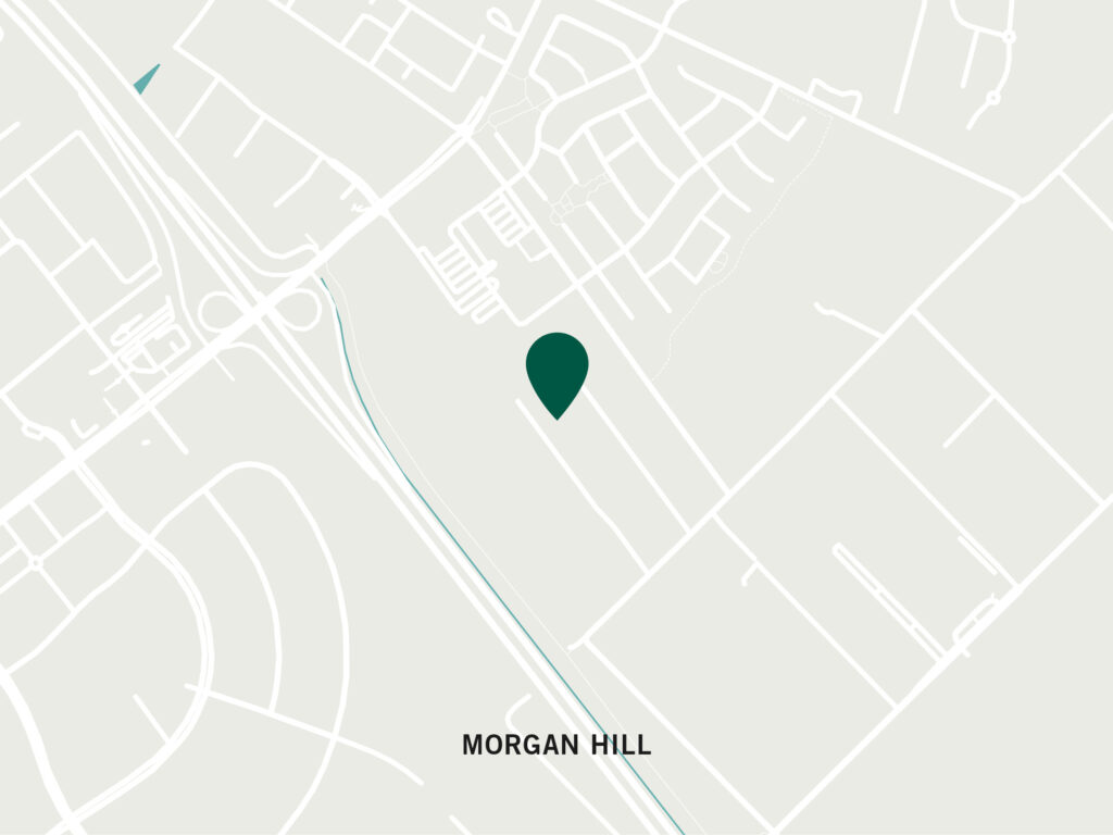 Map Location of The Crosswinds at Morgan Hill Property
