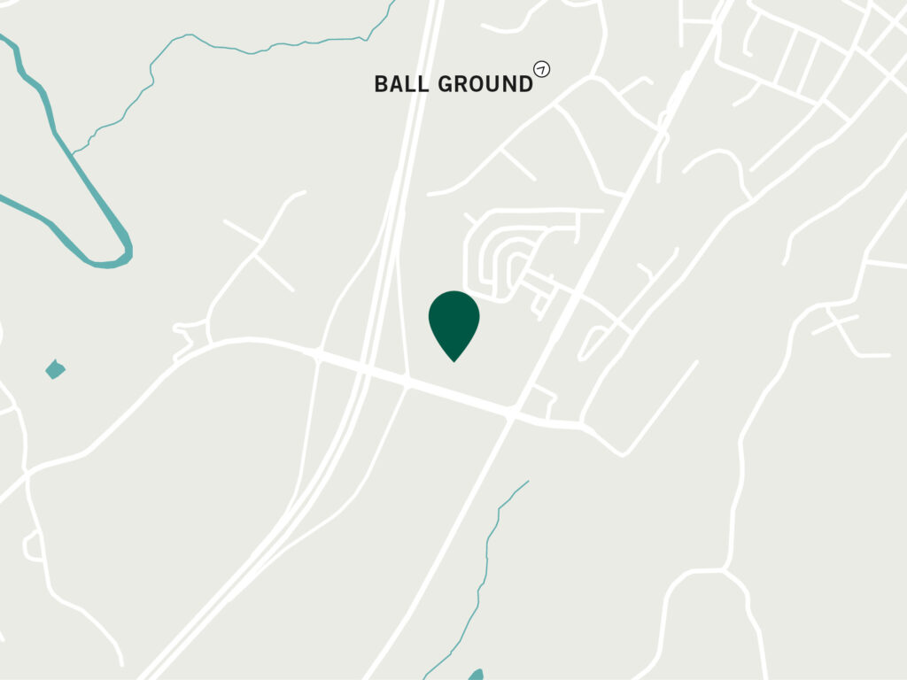 Map Location of Ball Ground Property